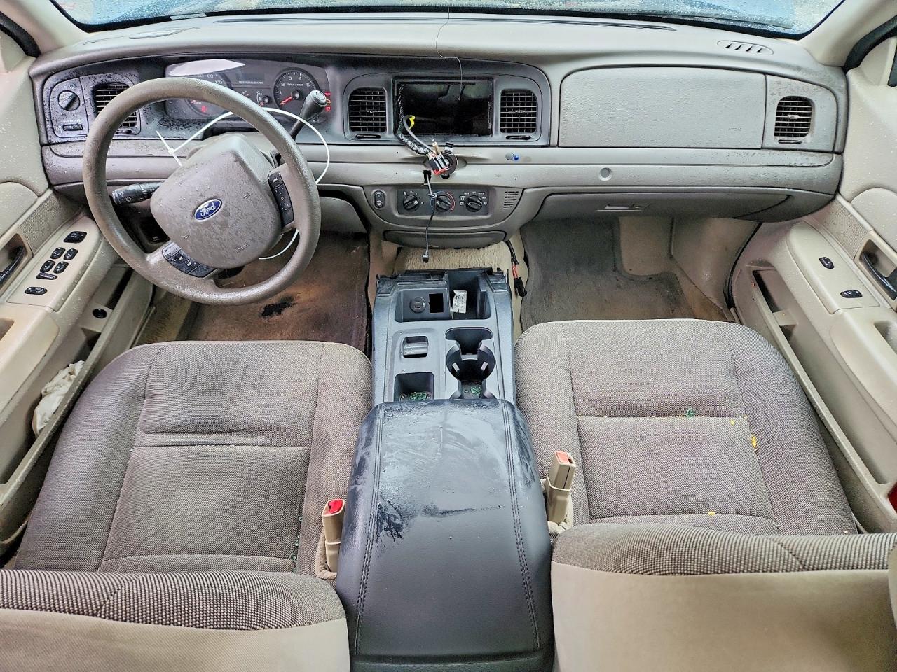 2007 Ford Crown Victoria Police Interceptor Синий vin: 2FAHP71W77X114783