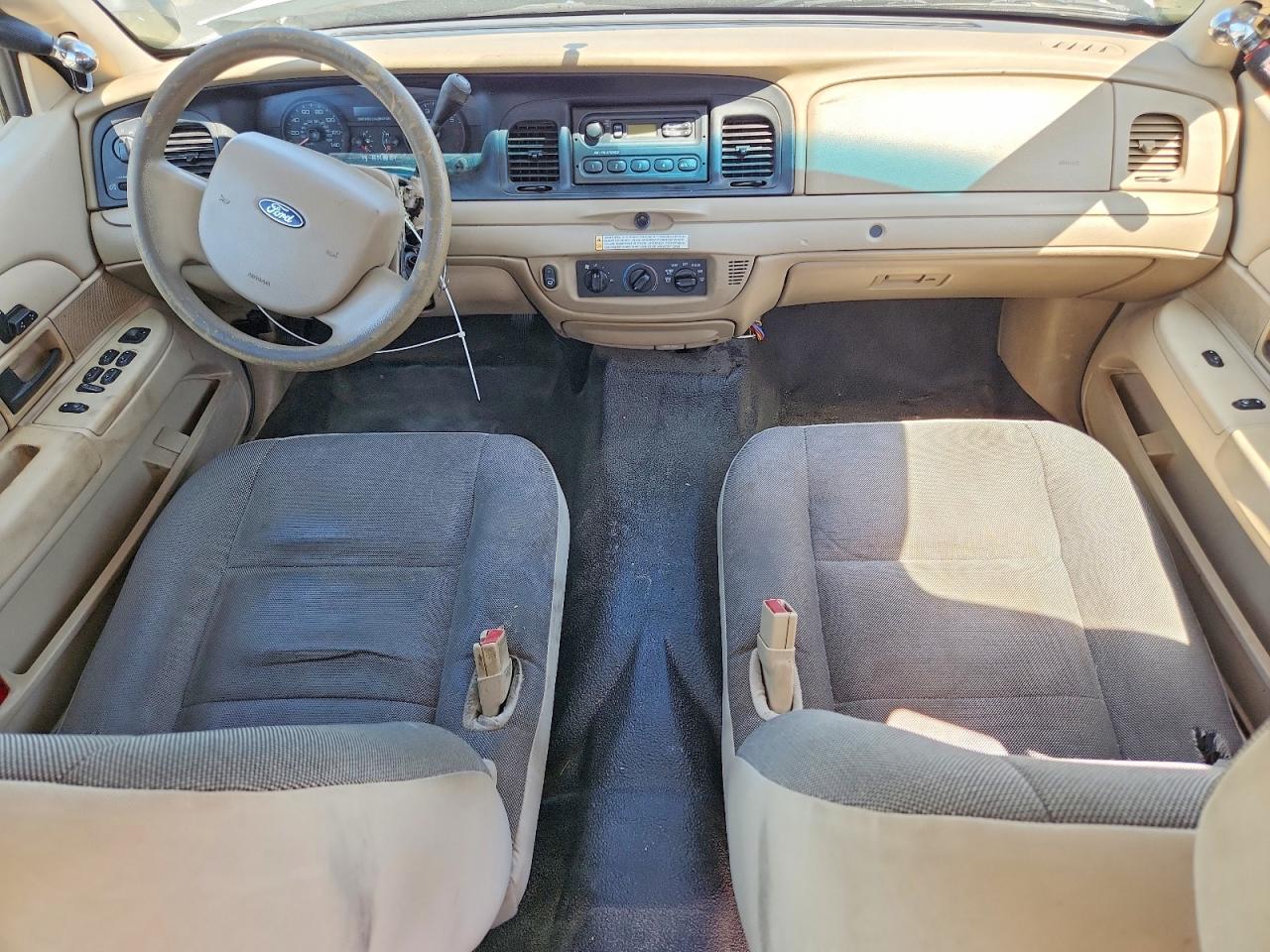 2007 Ford Crown Victoria Police Interceptor White vin: 2FAHP71W77X123340