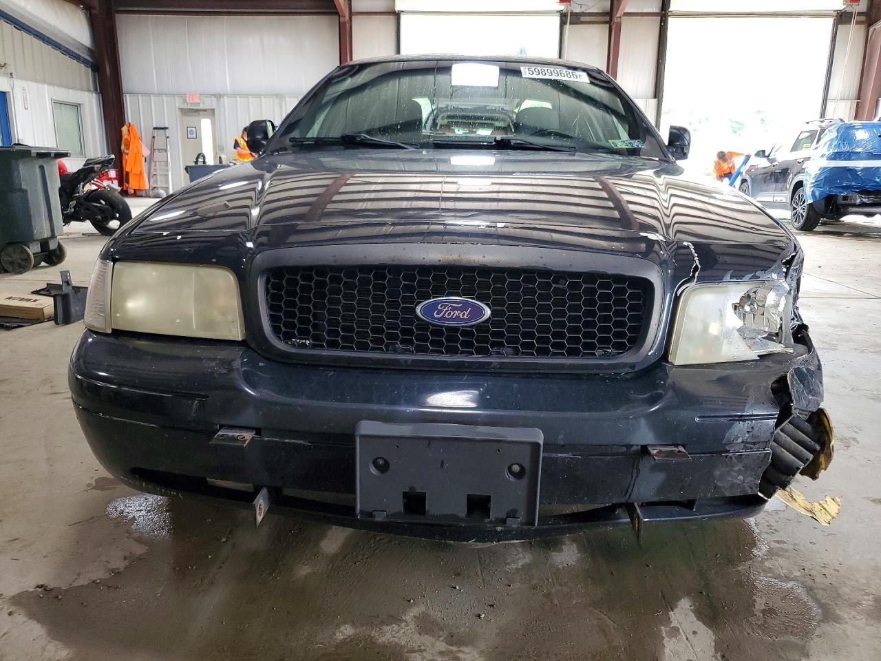 2007 Ford Crown Victoria Police Interceptor Black vin: 2FAHP71WX7X151326
