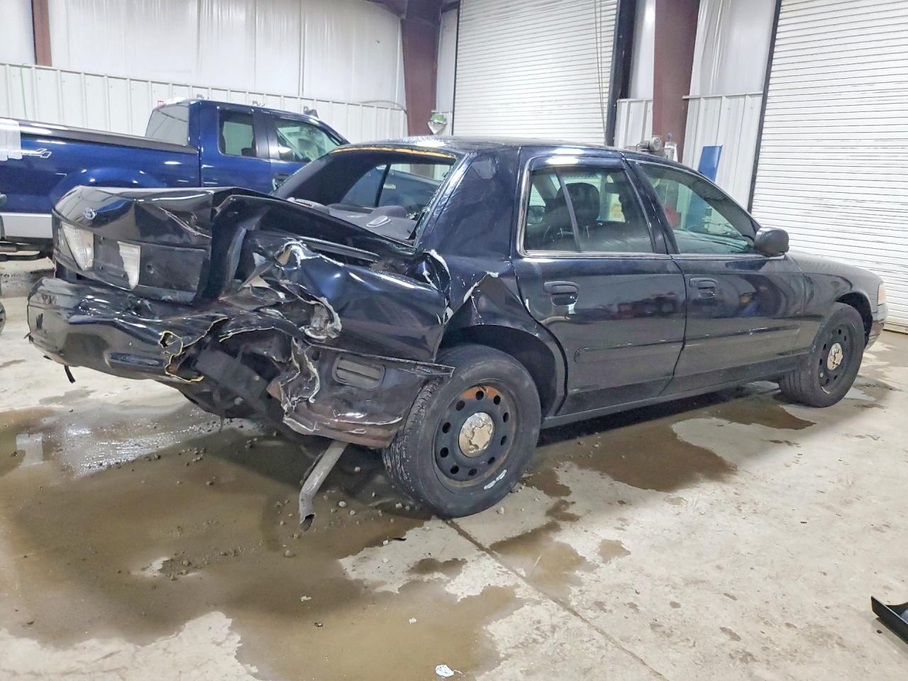 2007 Ford Crown Victoria Police Interceptor Black vin: 2FAHP71WX7X151326