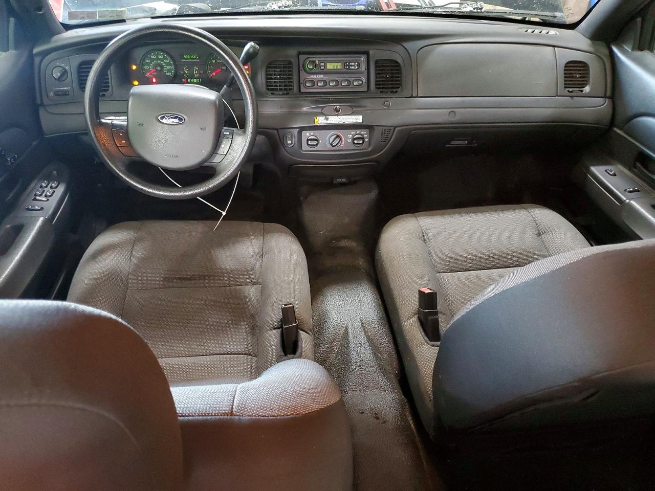 2007 Ford Crown Victoria Police Interceptor Black vin: 2FAHP71WX7X151326