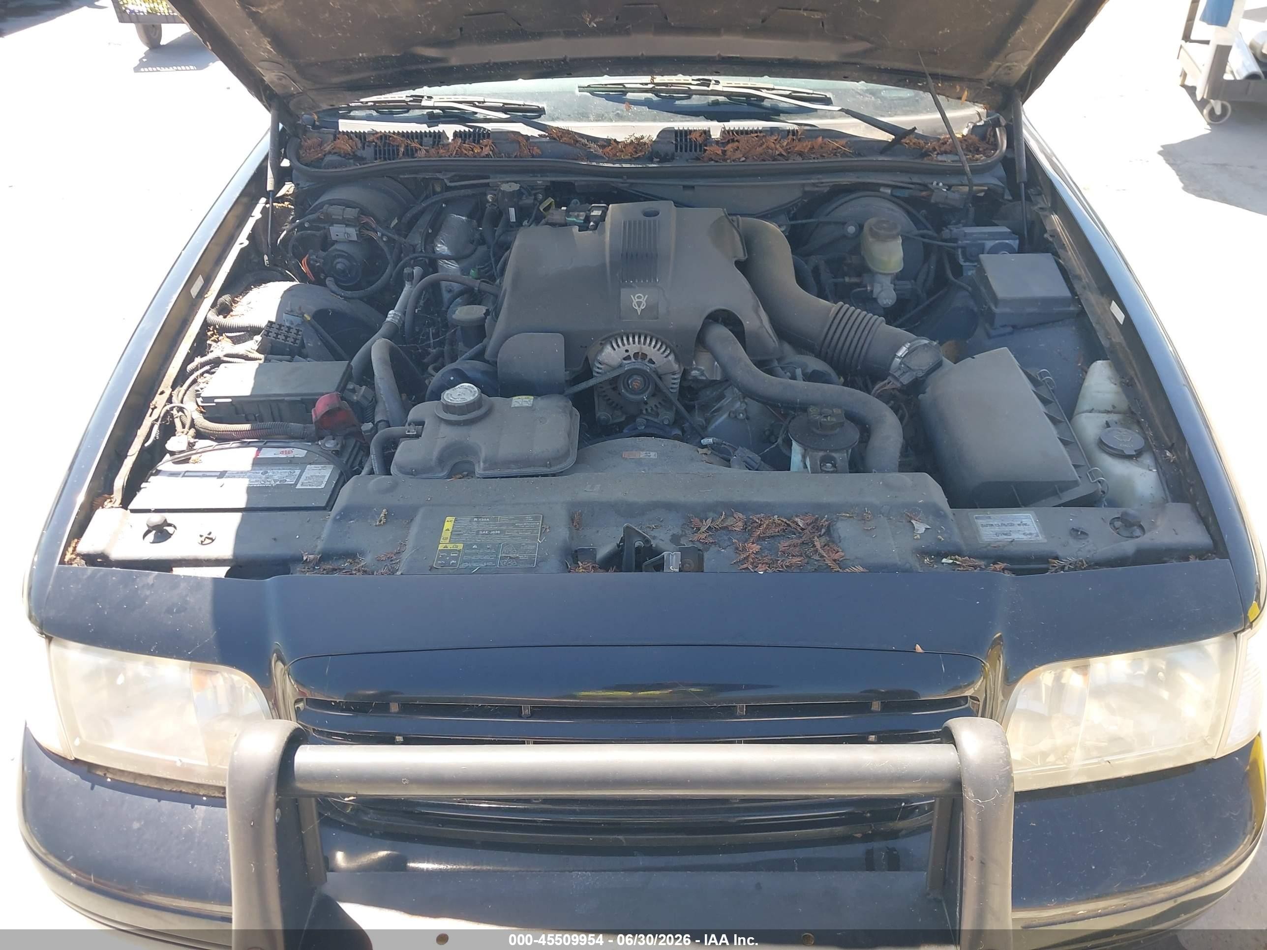 2003 Ford Crown Victoria Lx Black vin: 2FAHP74W03X163362