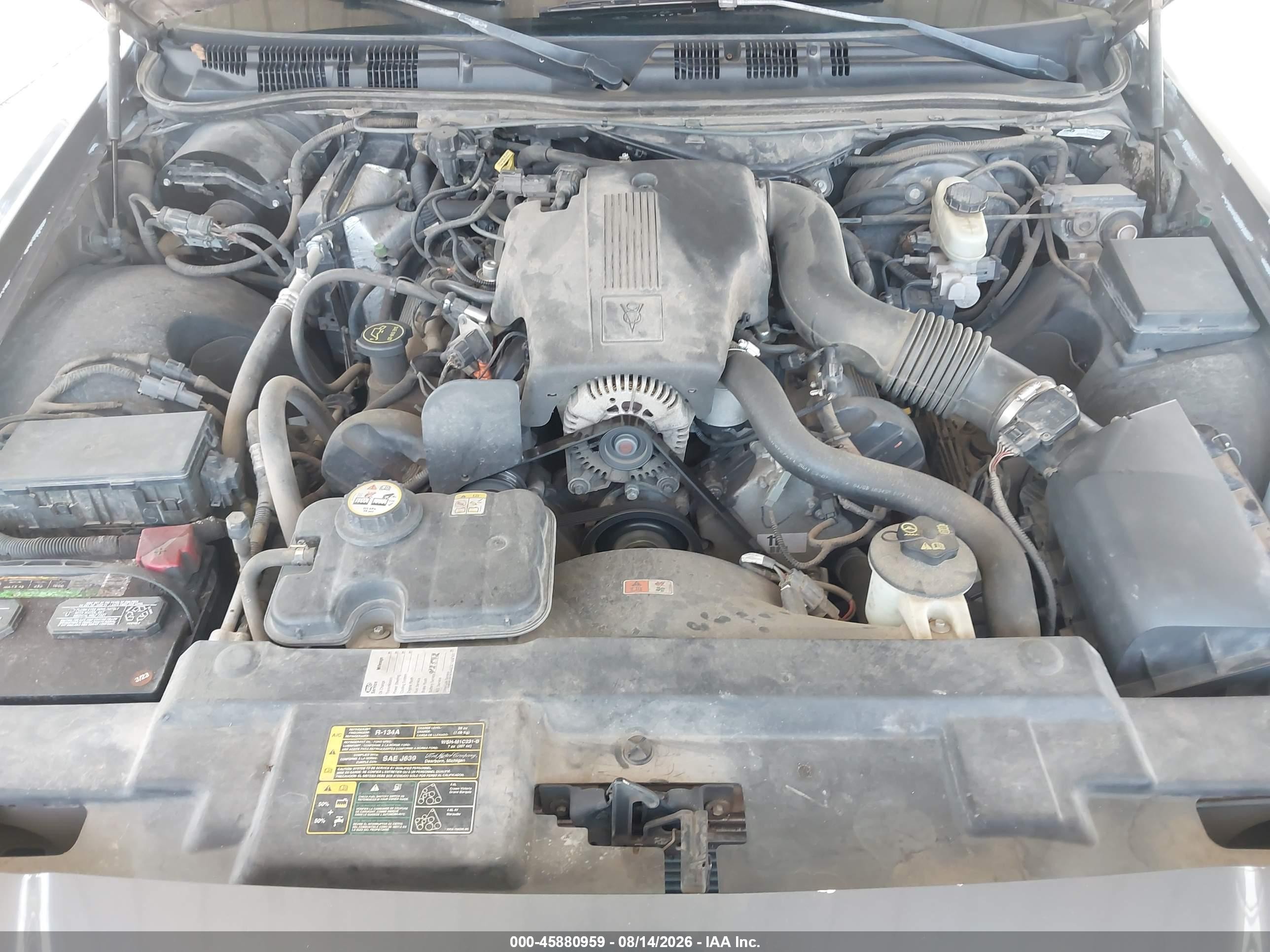2004 Ford Crown Victoria Lx Gray vin: 2FAHP74W94X121600