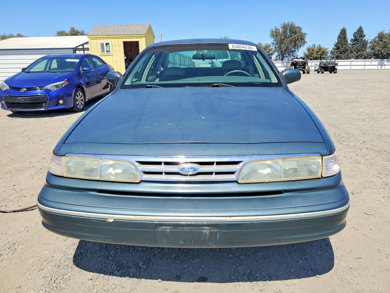 1996 Ford Crown Victoria Police Interceptor Teal vin: 2FALP71W3TX174290