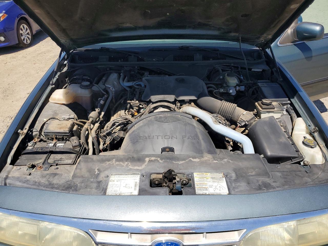 1996 Ford Crown Victoria Police Interceptor Teal vin: 2FALP71W3TX174290