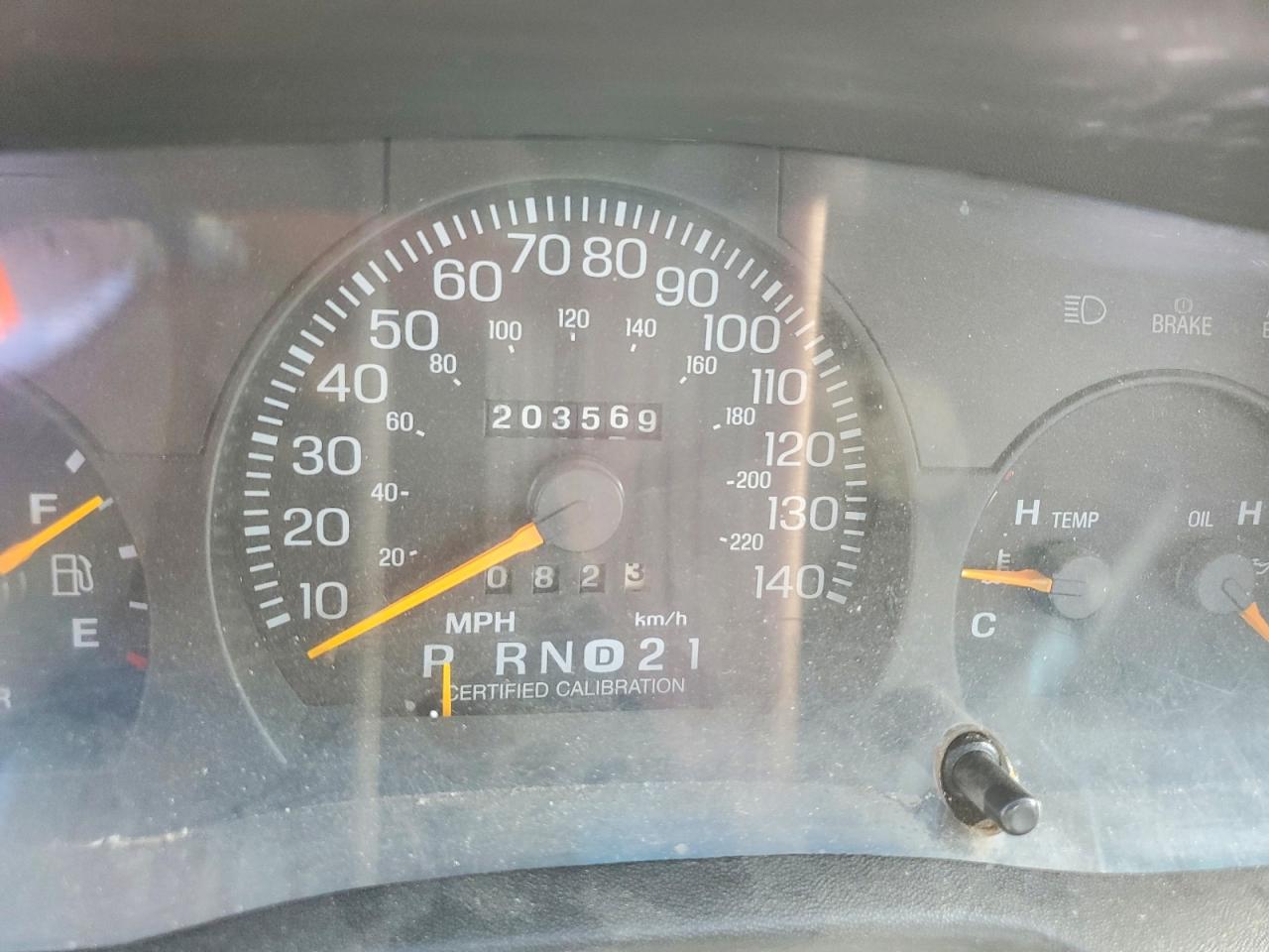 1997 Ford Crown Victoria Police Interceptor Blue vin: 2FALP71W6VX154800