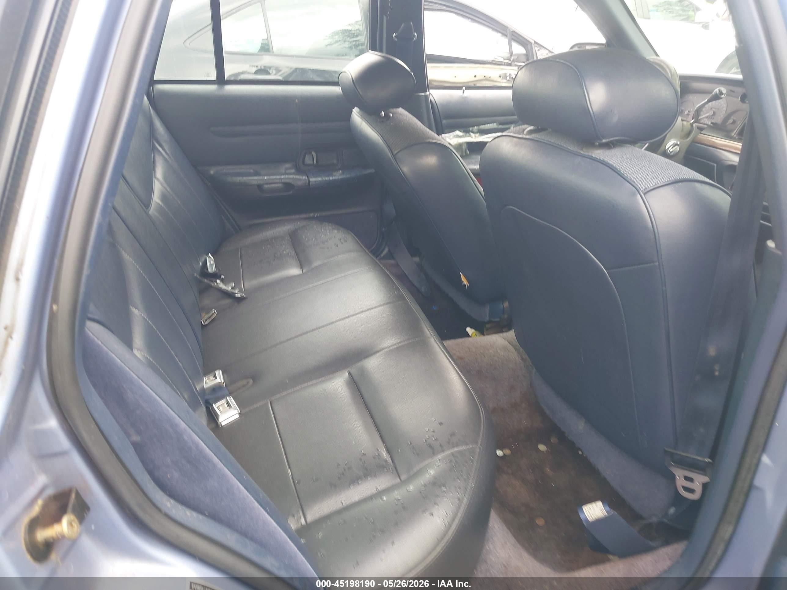 1995 Ford Crown Victoria Police Interceptor Light Blue vin: 2FALP71WXSX178335