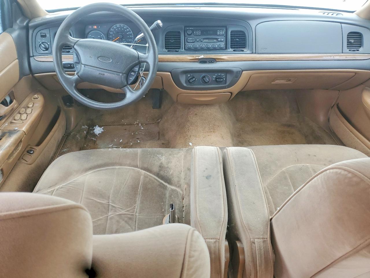 1996 Ford Crown Victoria Желто-коричневый vin: 2FALP73W0TX174812