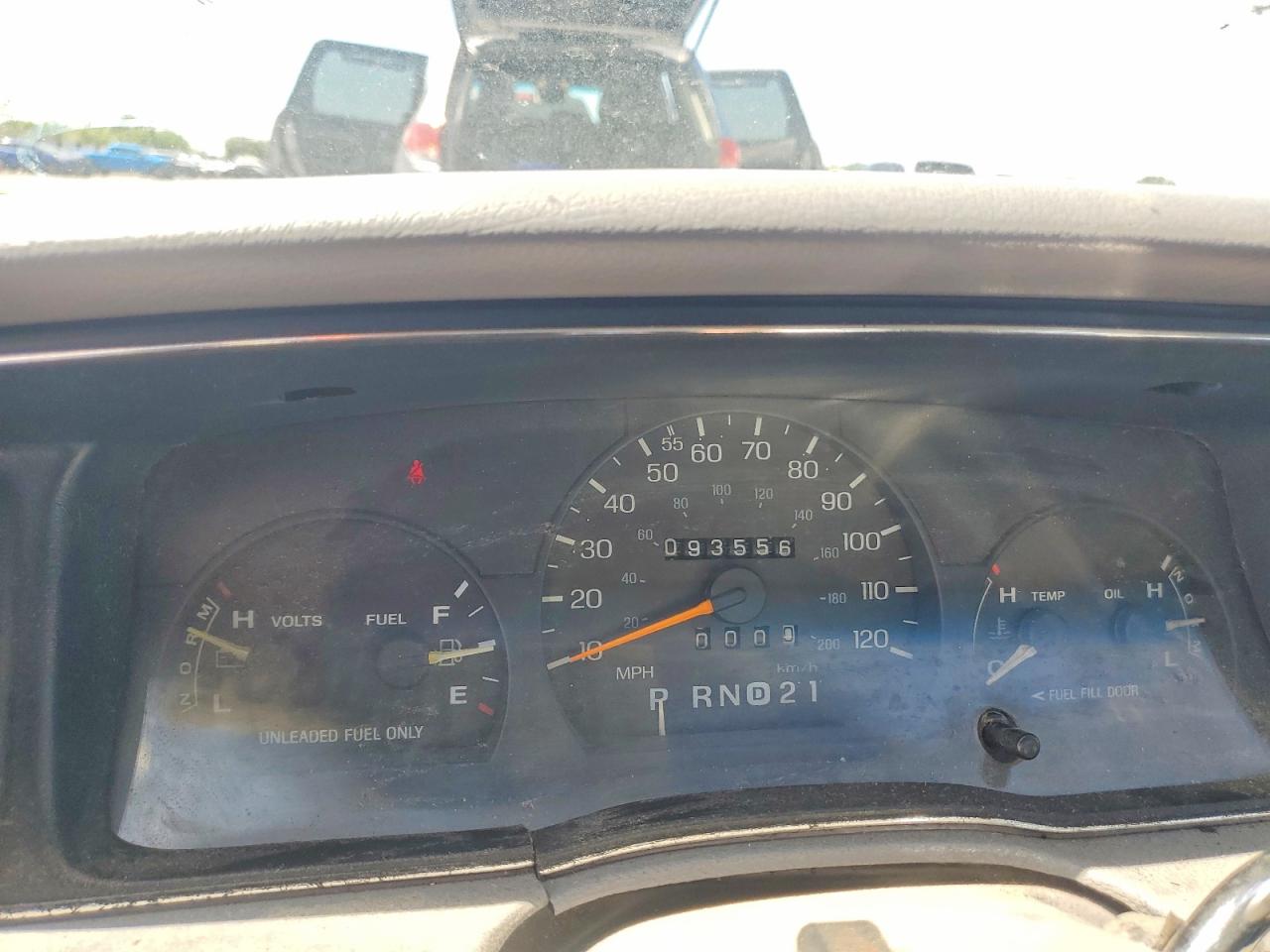 1994 Ford Crown Victoria Lx White vin: 2FALP74W1RX124525