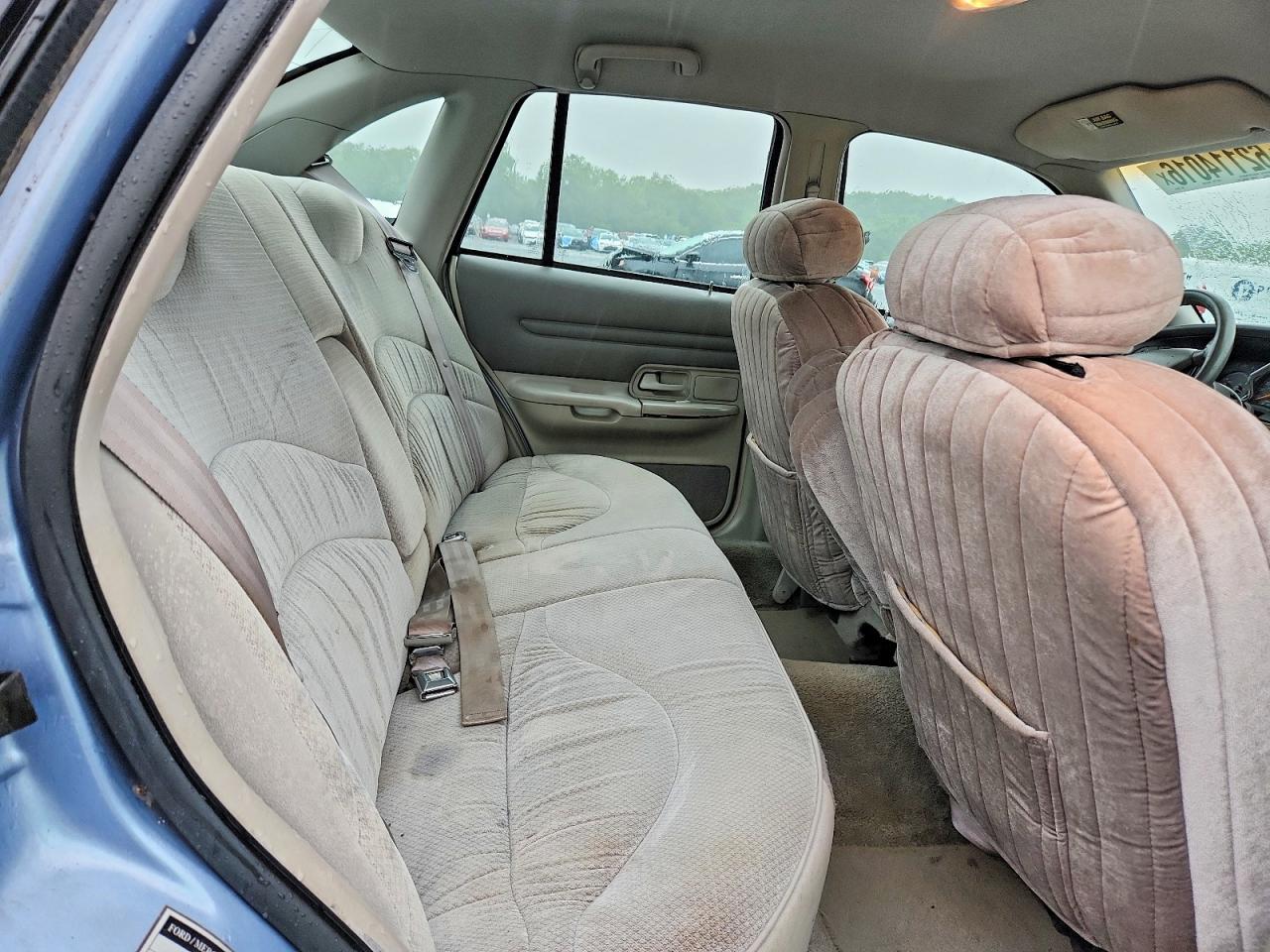 1997 Ford Crown Victoria Lx Blue vin: 2FALP74W3VX229254