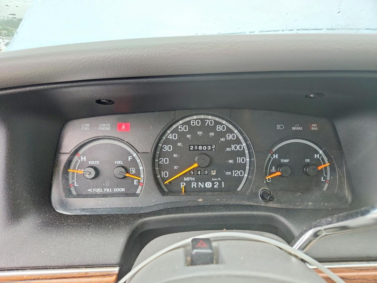 1997 Ford Crown Victoria Lx Blue vin: 2FALP74W3VX229254