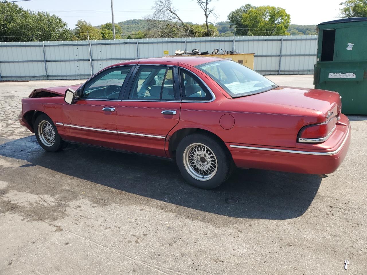 1996 Ford Crown Victoria Lx Maroon vin: 2FALP74W4TX149278