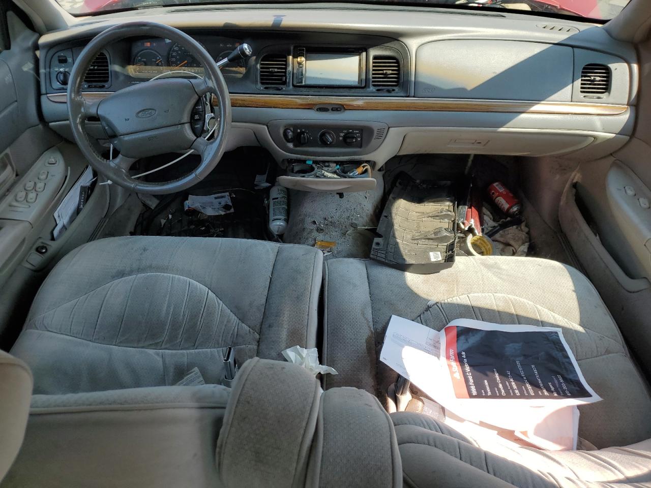 1996 Ford Crown Victoria Lx Maroon vin: 2FALP74W4TX149278