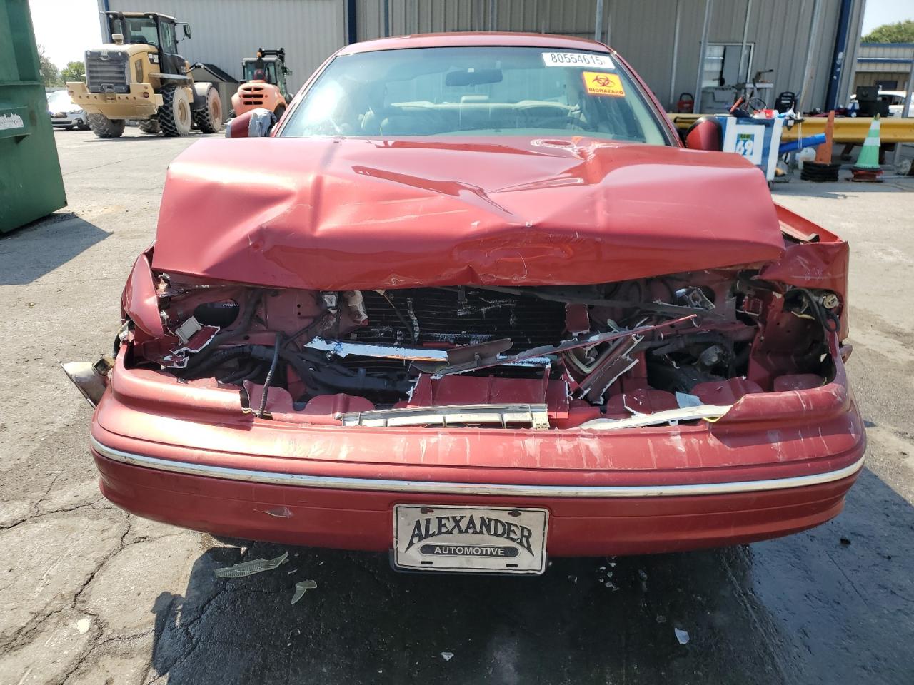 1996 Ford Crown Victoria Lx Maroon vin: 2FALP74W4TX149278