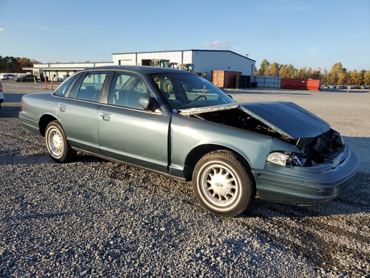 1996 Ford Crown Victoria Lx Green vin: 2FALP74W4TX209561