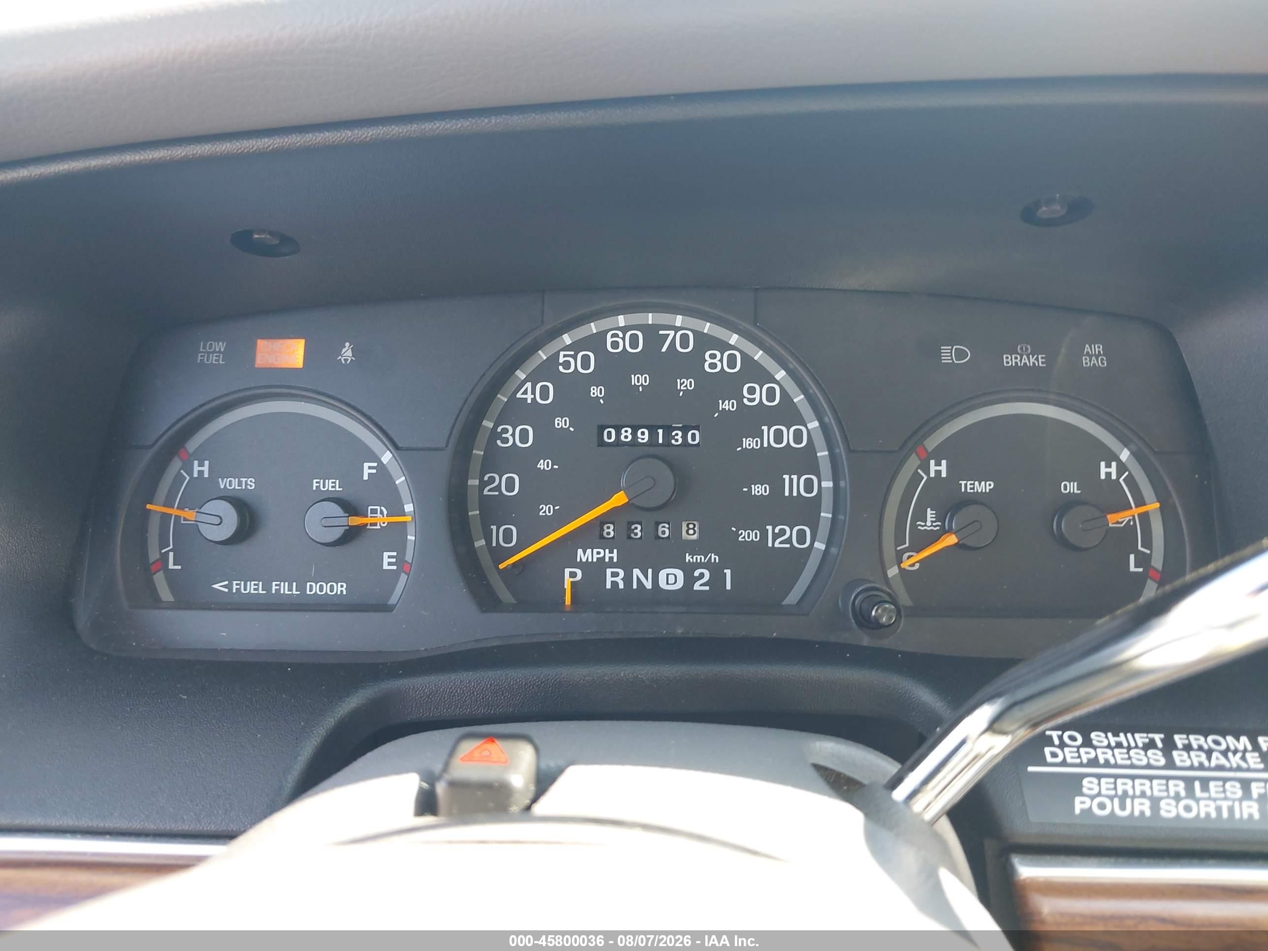 1997 Ford Crown Victoria Lx White vin: 2FALP74W4VX128305