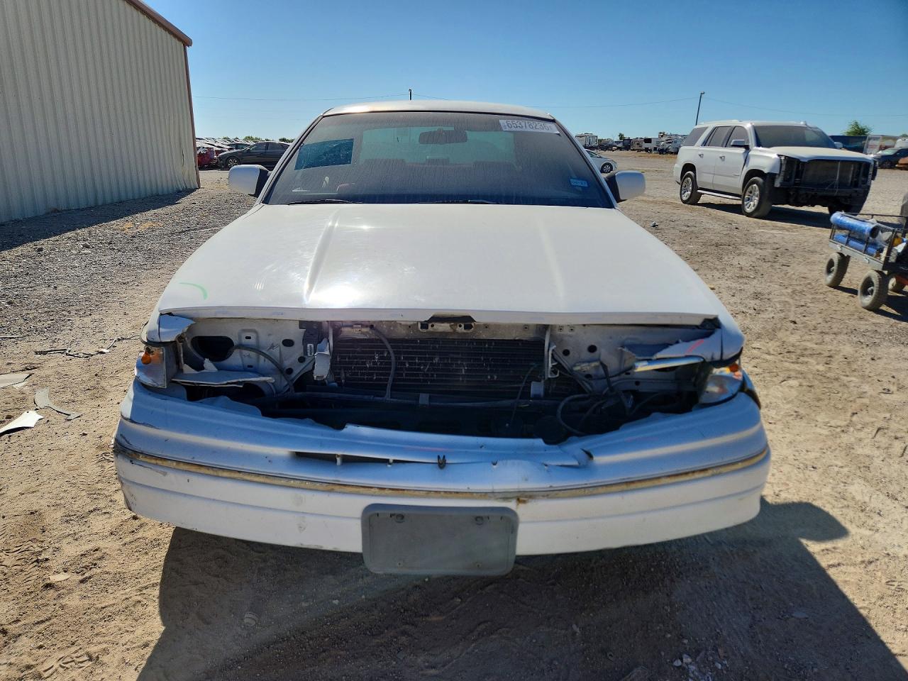 1993 Ford Crown Victoria Lx White vin: 2FALP74W5PX191402