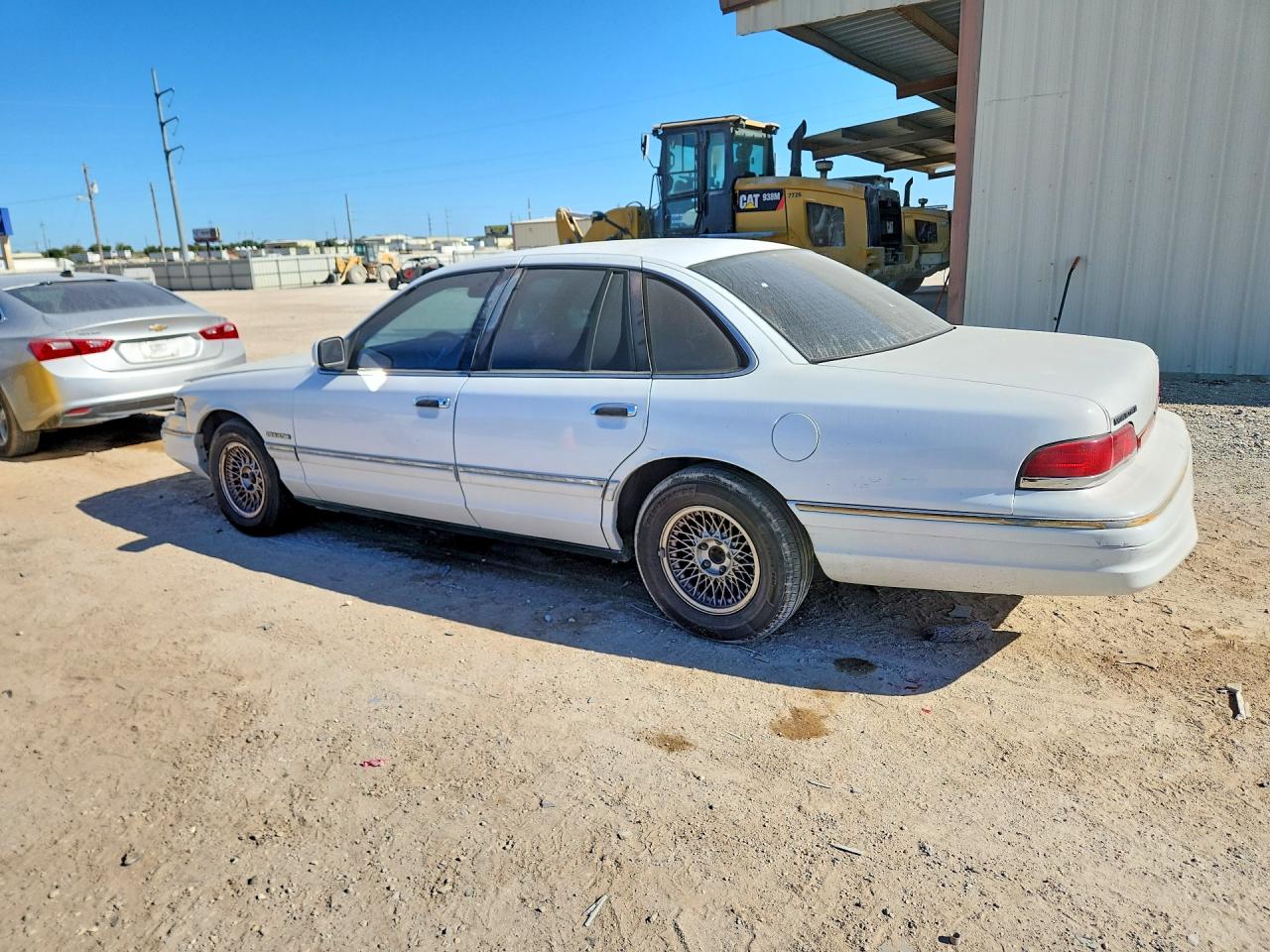 1993 Ford Crown Victoria Lx White vin: 2FALP74W5PX191402
