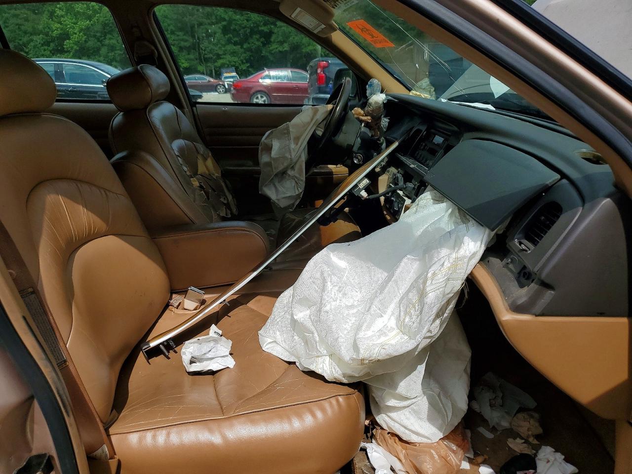 1996 Ford Crown Victoria Lx Tan vin: 2FALP74W5TX124681