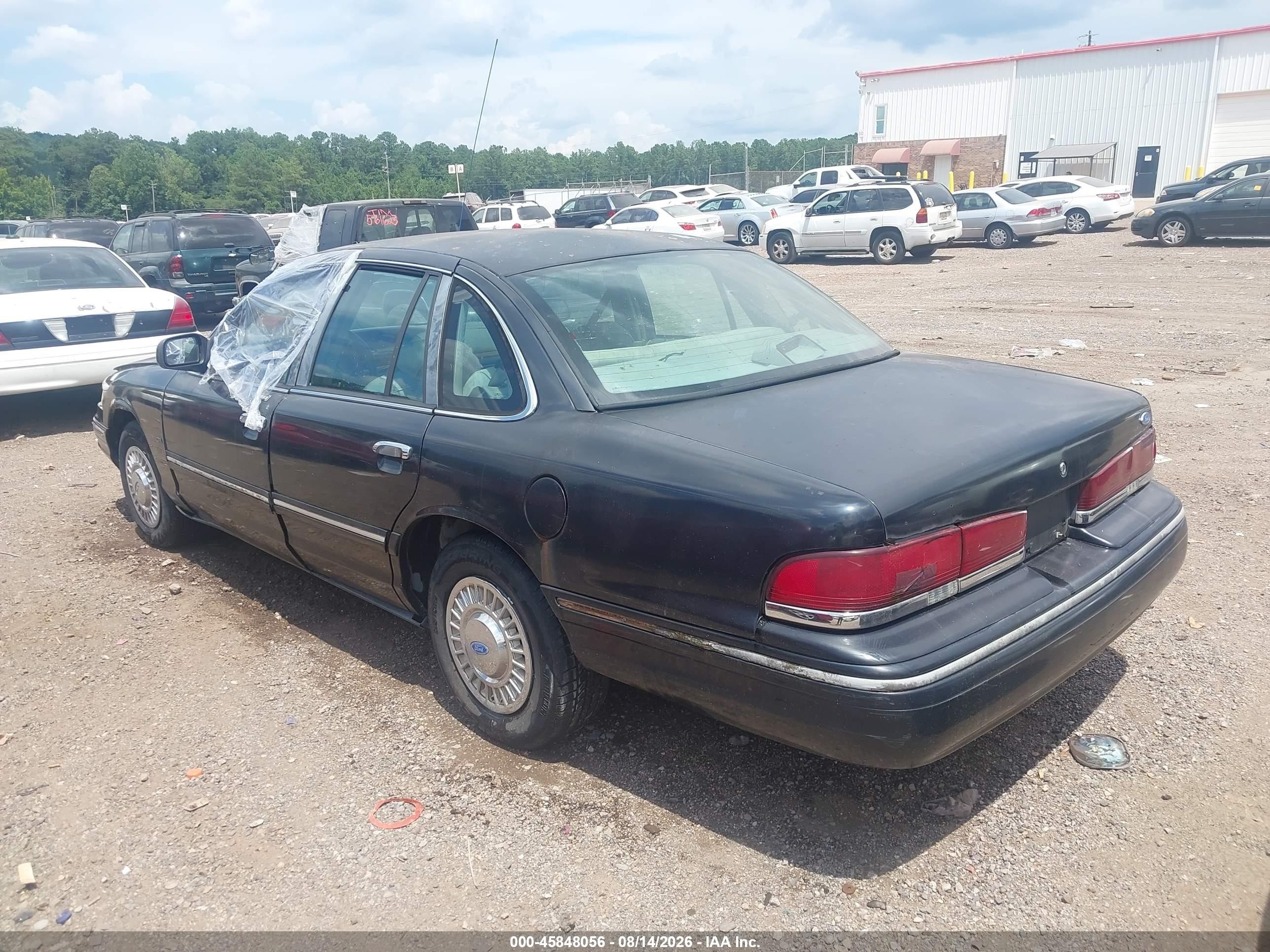 1995 Ford Crown Victoria Lx Black vin: 2FALP74W6SX181681