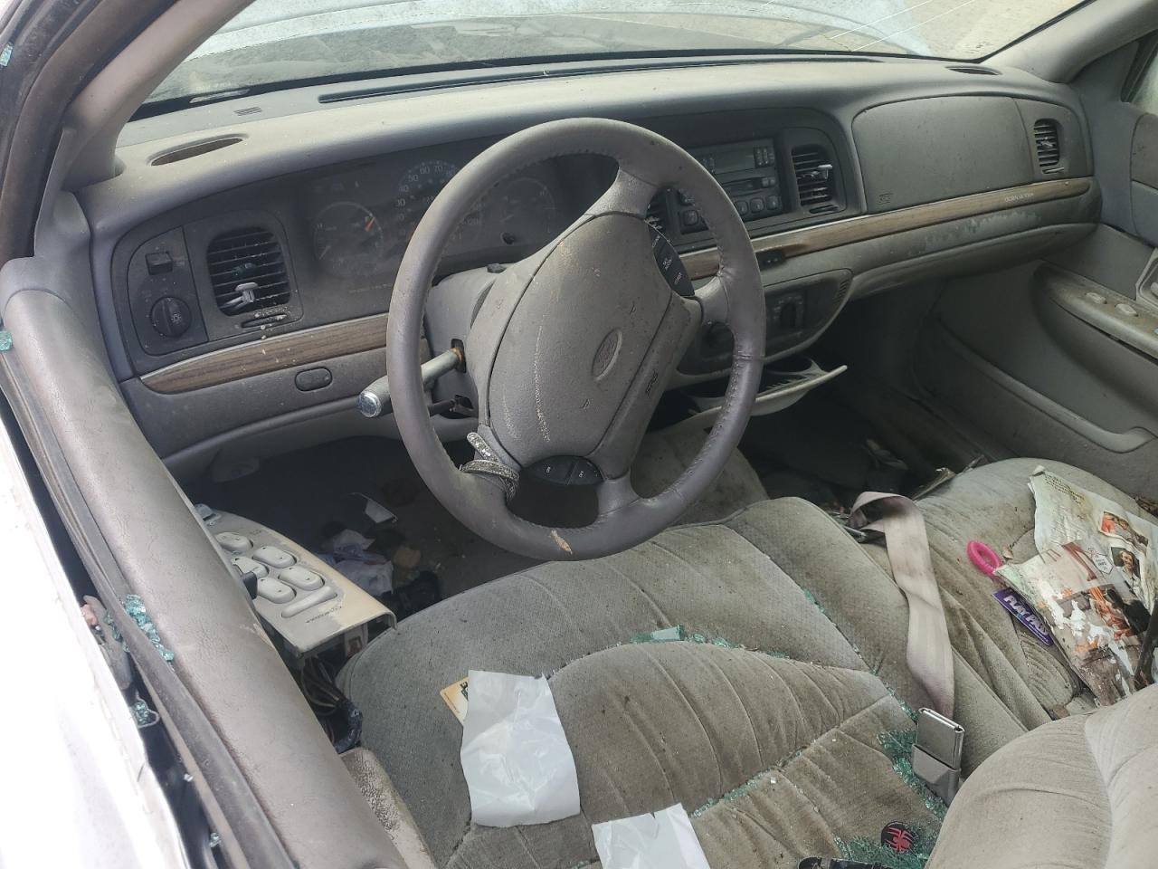 1996 Ford Crown Victoria Lx Silver vin: 2FALP74W7TX112001