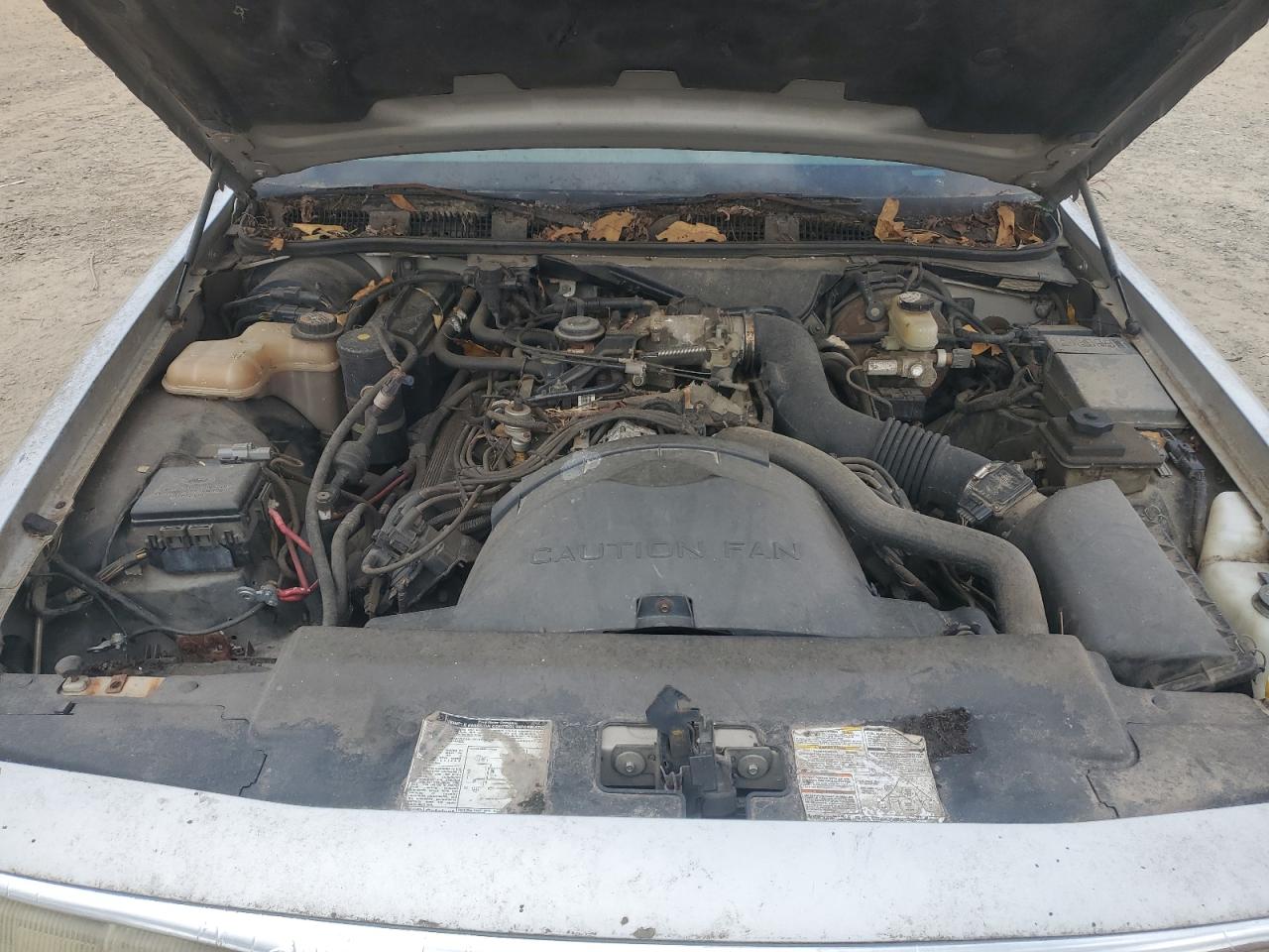 1996 Ford Crown Victoria Lx Silver vin: 2FALP74W7TX112001