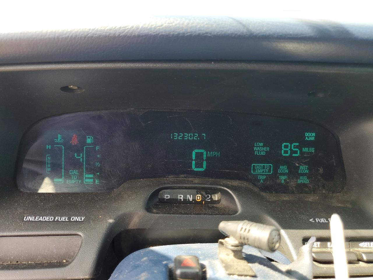 1996 Ford Crown Victoria Lx Blue vin: 2FALP74W8TX204489