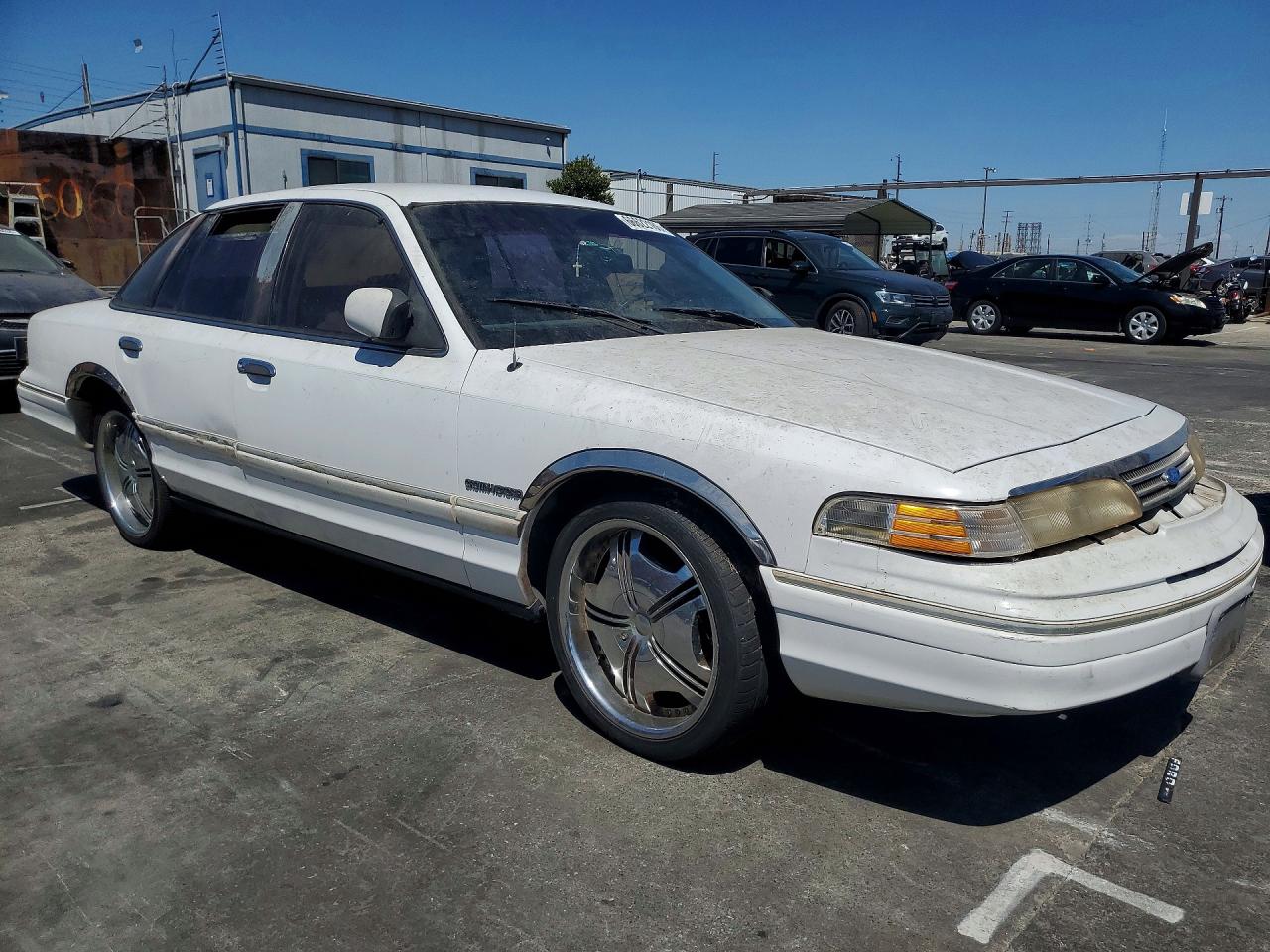 1993 Ford Crown Victoria Lx Белый vin: 2FALP74WXPX134533