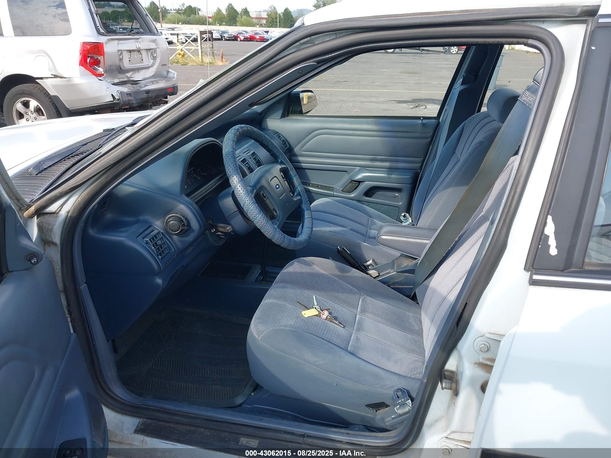 1991 Ford Tempo Gl White vin: 2FAPP36X0MB144917