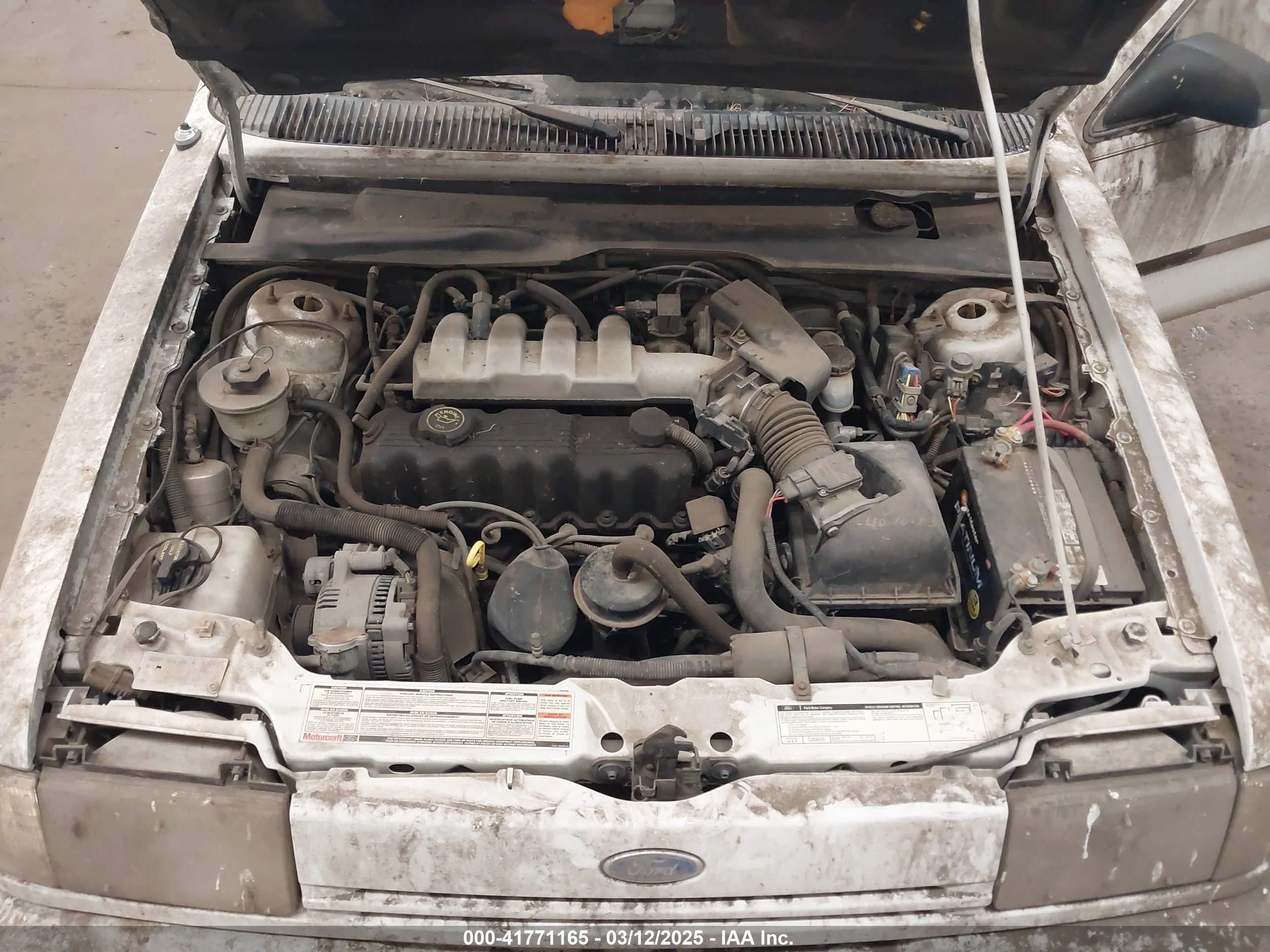 1992 Ford Tempo Gl White vin: 2FAPP36X0NB187462