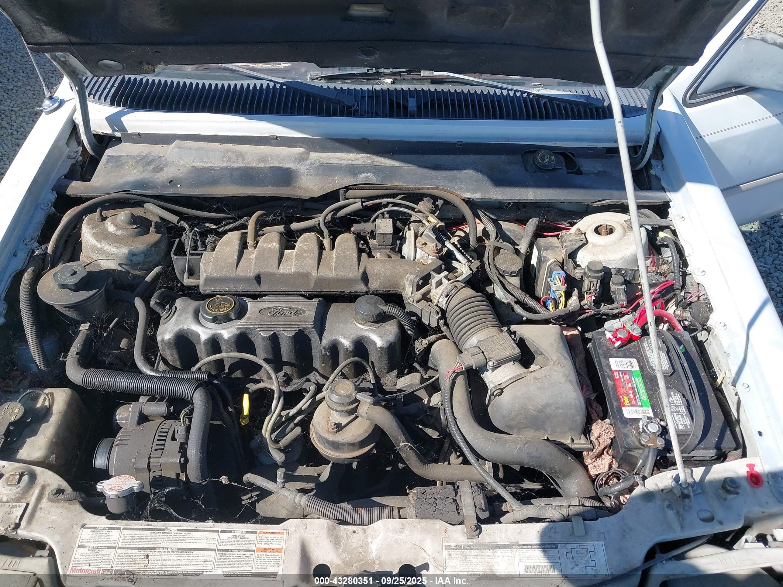 1992 Ford Tempo Gl White vin: 2FAPP36X2NB112438