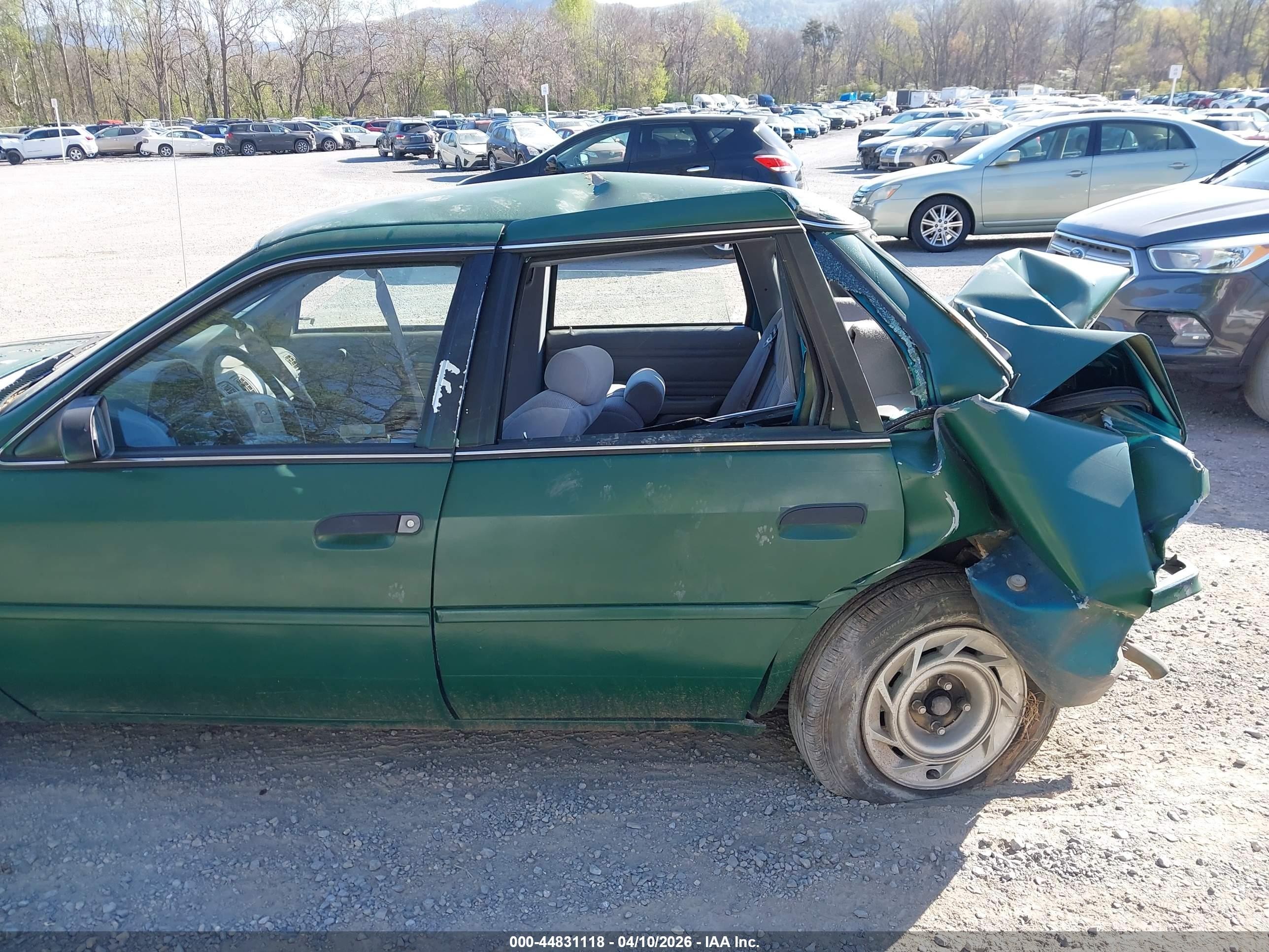 1993 Ford Tempo Gl Зеленый vin: 2FAPP36X4PB160395