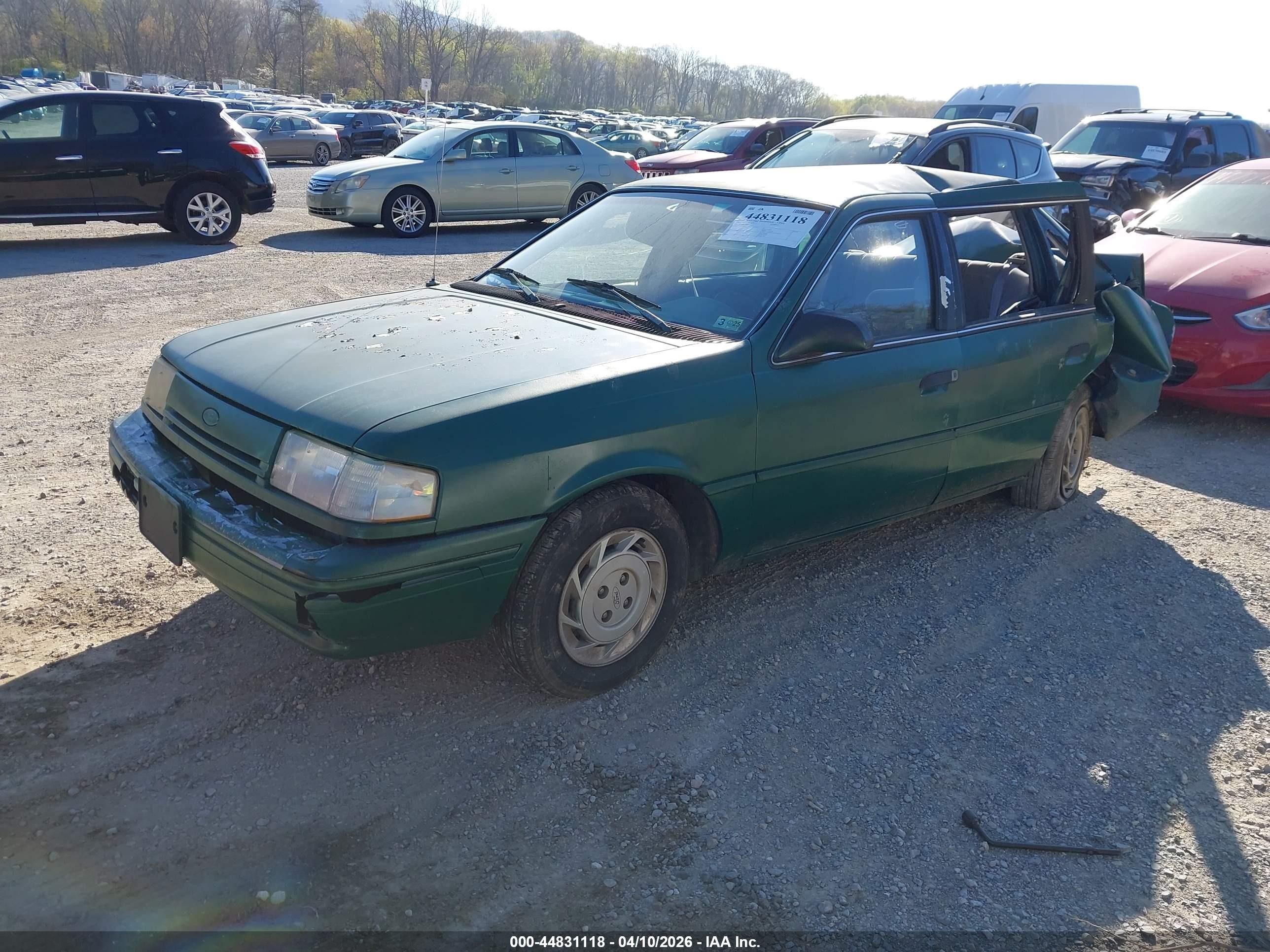 1993 Ford Tempo Gl Зеленый vin: 2FAPP36X4PB160395