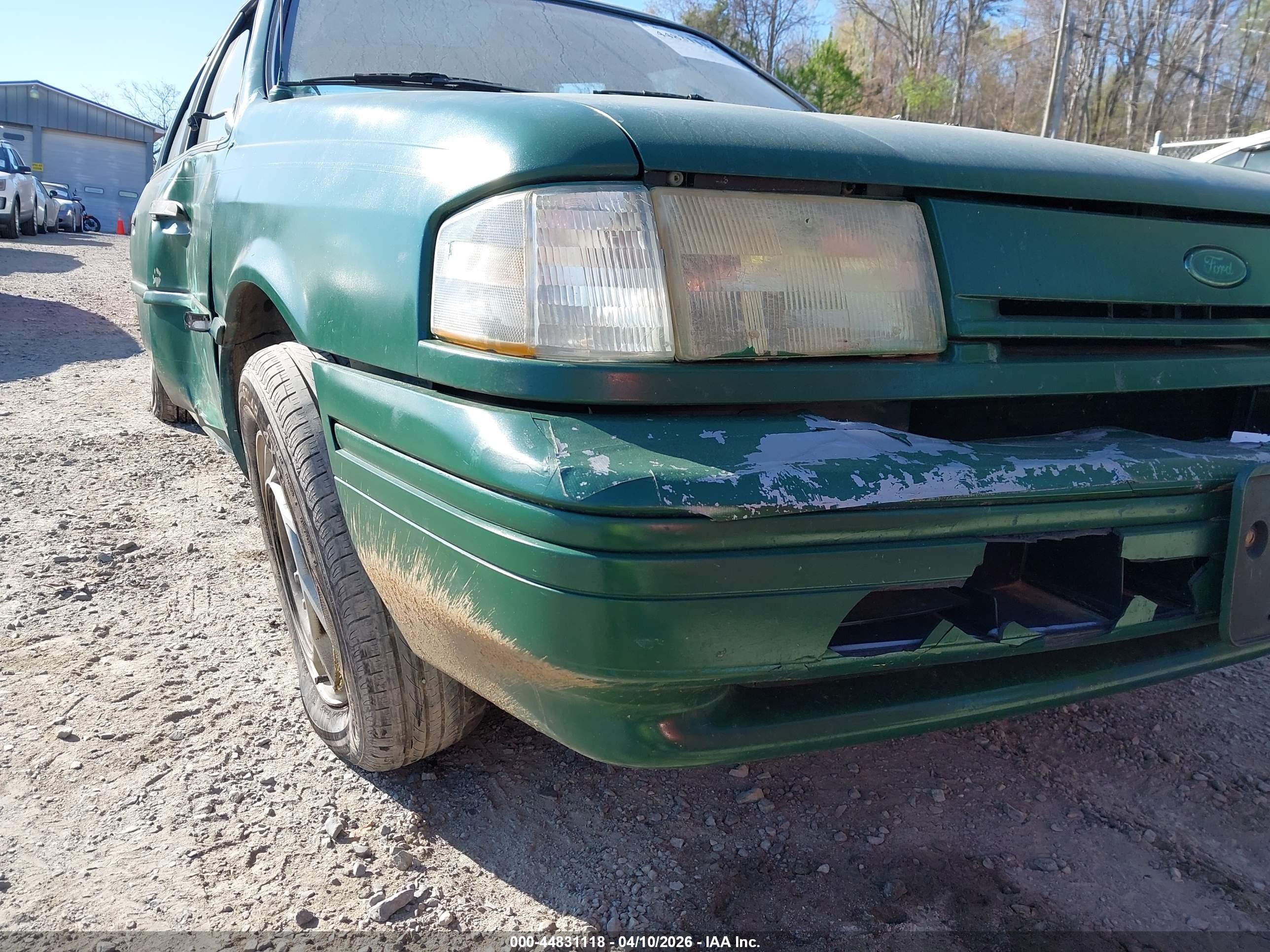 1993 Ford Tempo Gl Зеленый vin: 2FAPP36X4PB160395