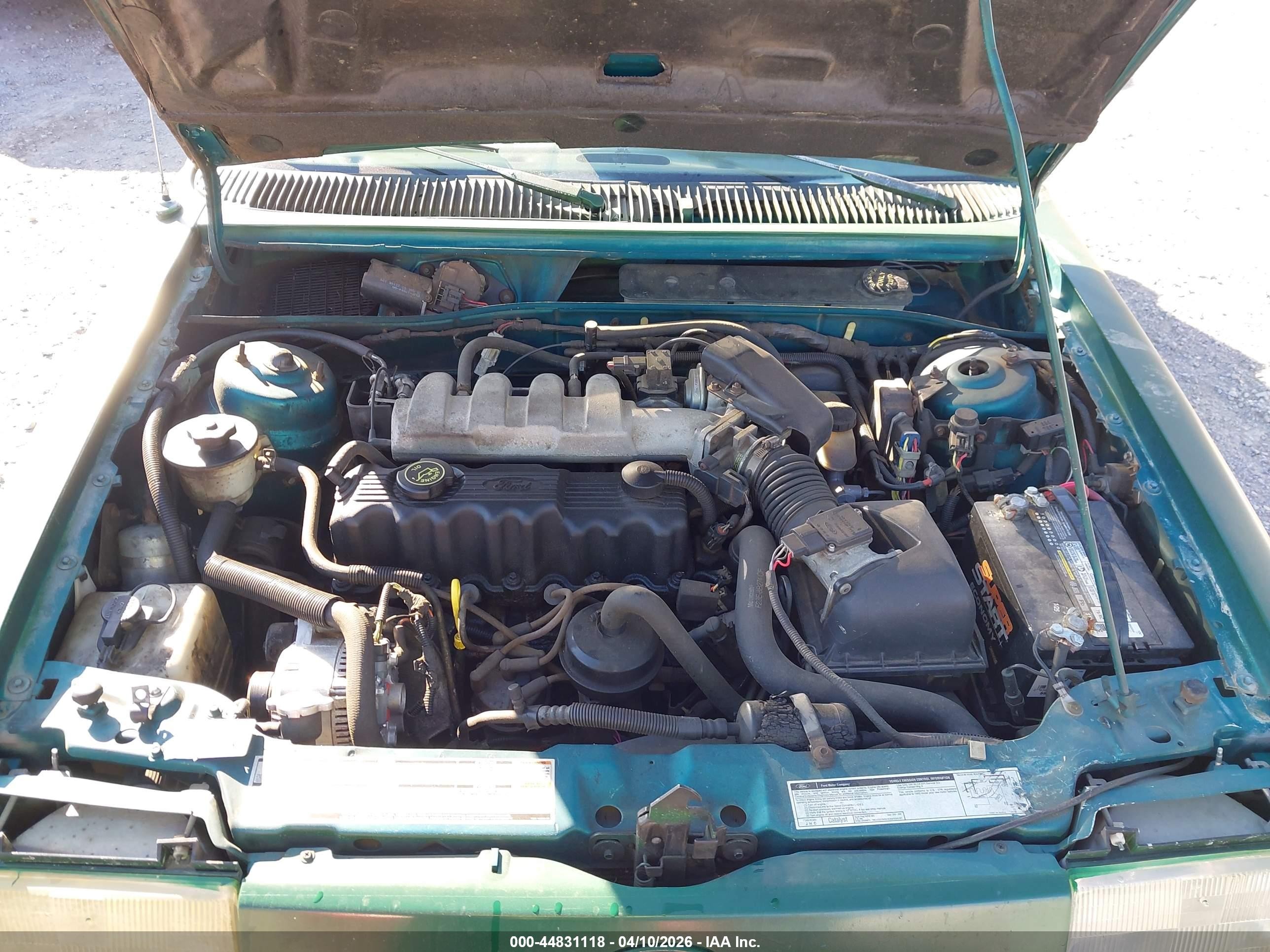 1993 Ford Tempo Gl Зеленый vin: 2FAPP36X4PB160395