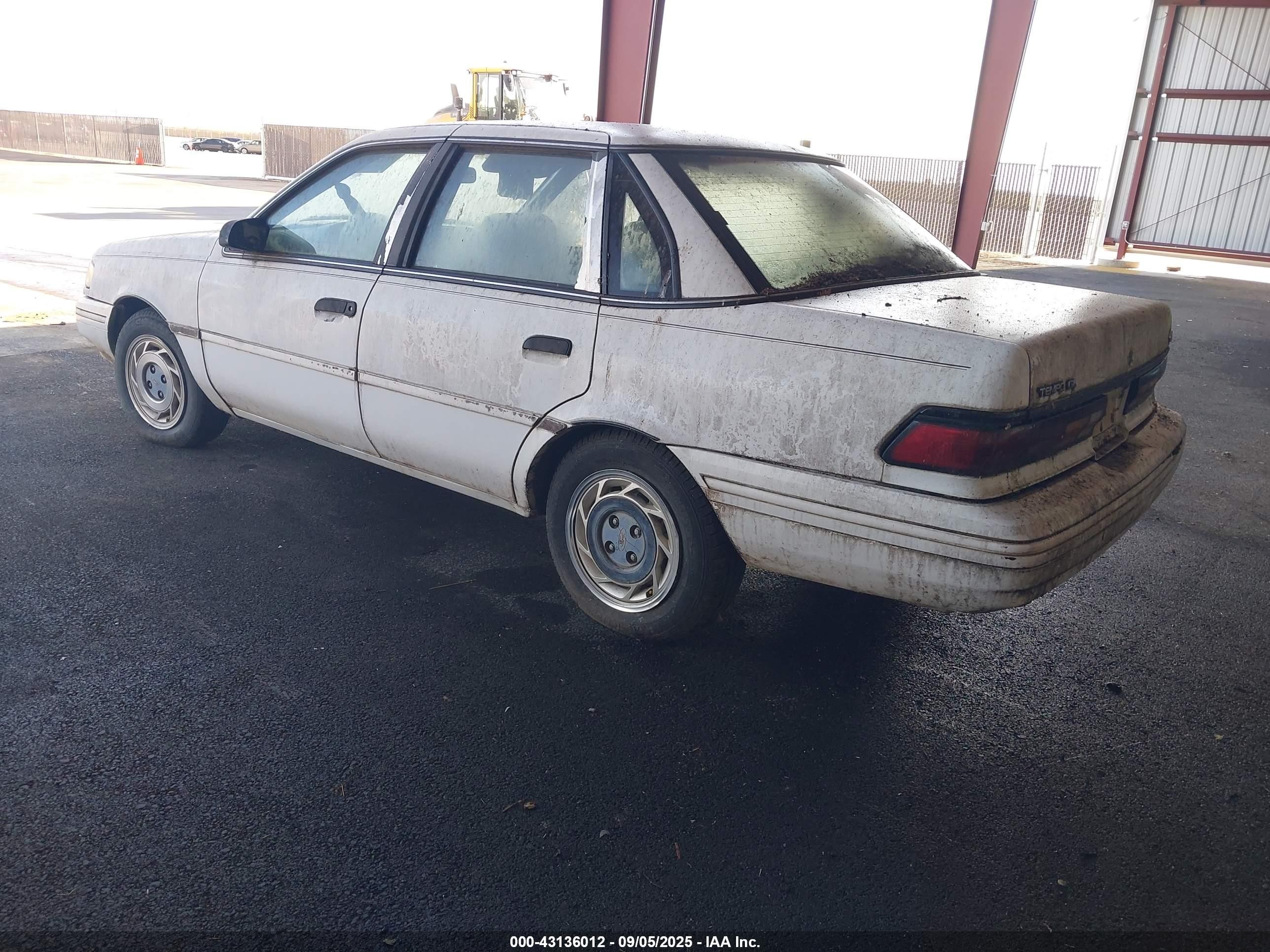 1992 Ford Tempo Gl White vin: 2FAPP36X6NB148214
