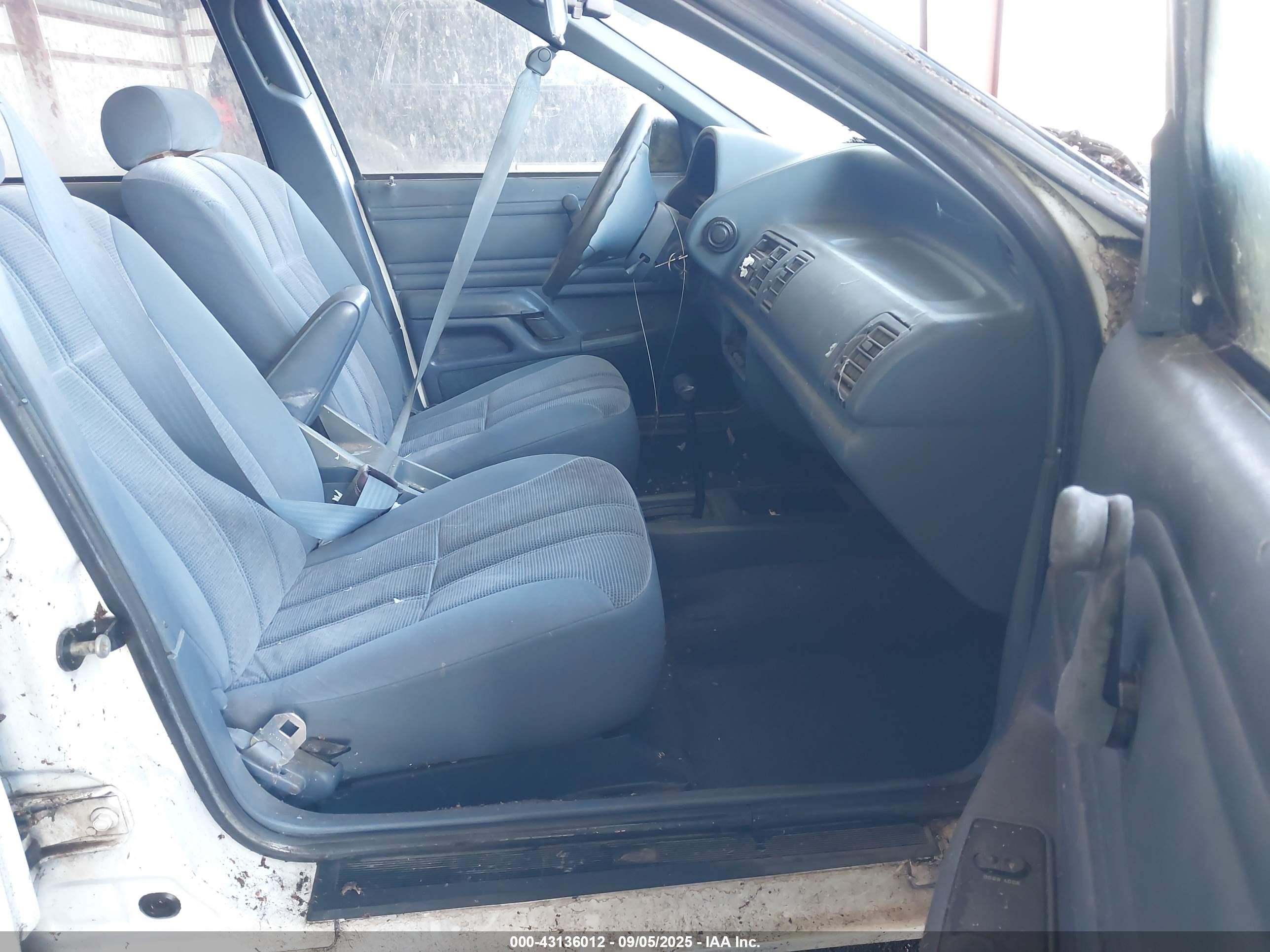 1992 Ford Tempo Gl White vin: 2FAPP36X6NB148214