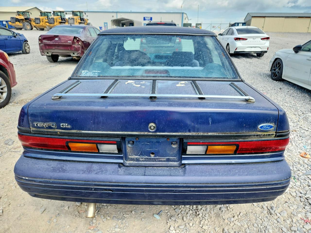 1992 Ford Tempo Gl Blue vin: 2FAPP36X6NB198806