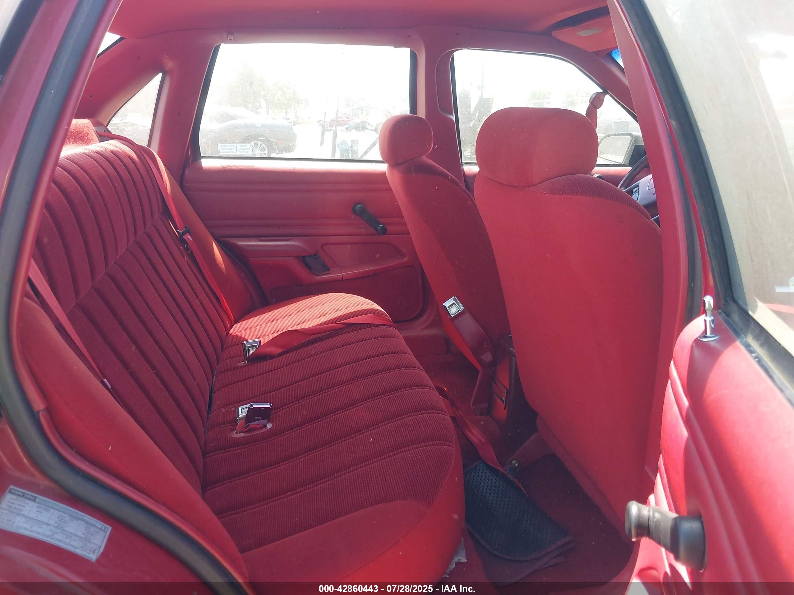 1991 Ford Tempo Gl Red vin: 2FAPP36X8MB184467