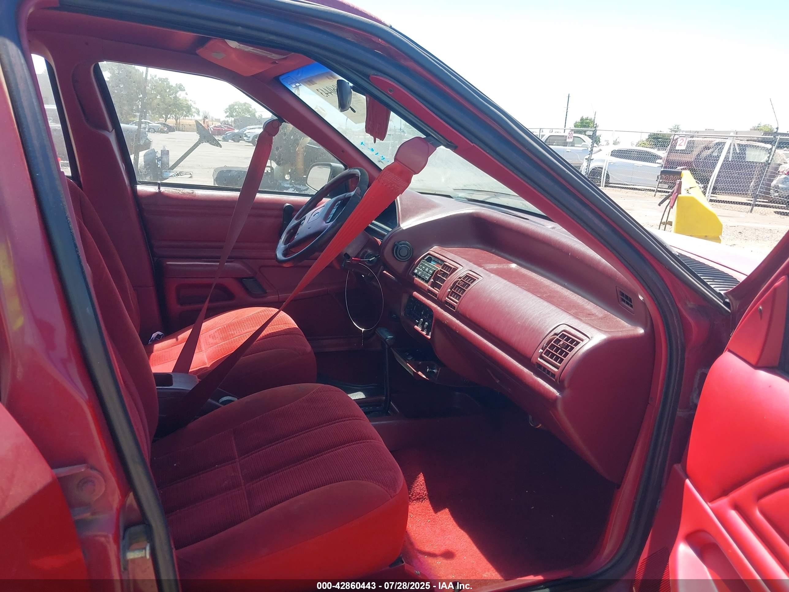1991 Ford Tempo Gl Red vin: 2FAPP36X8MB184467