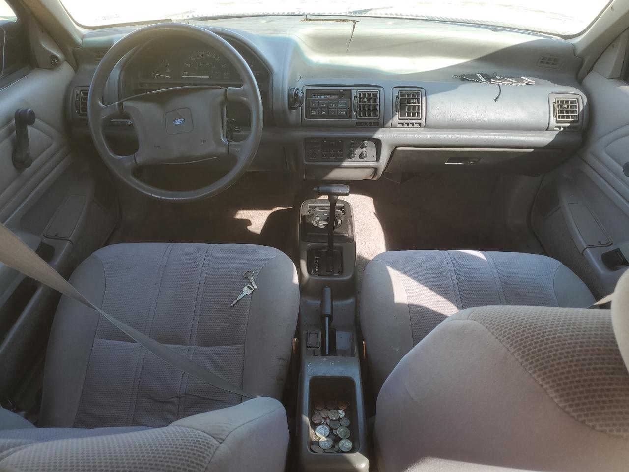 1992 Ford Tempo Gl White vin: 2FAPP36XXNB207779