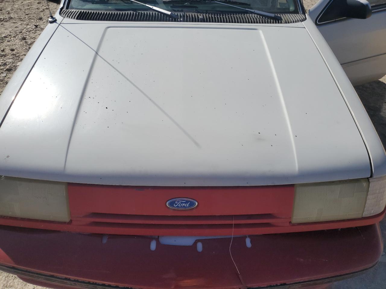 1992 Ford Tempo Gl White vin: 2FAPP36XXNB207779