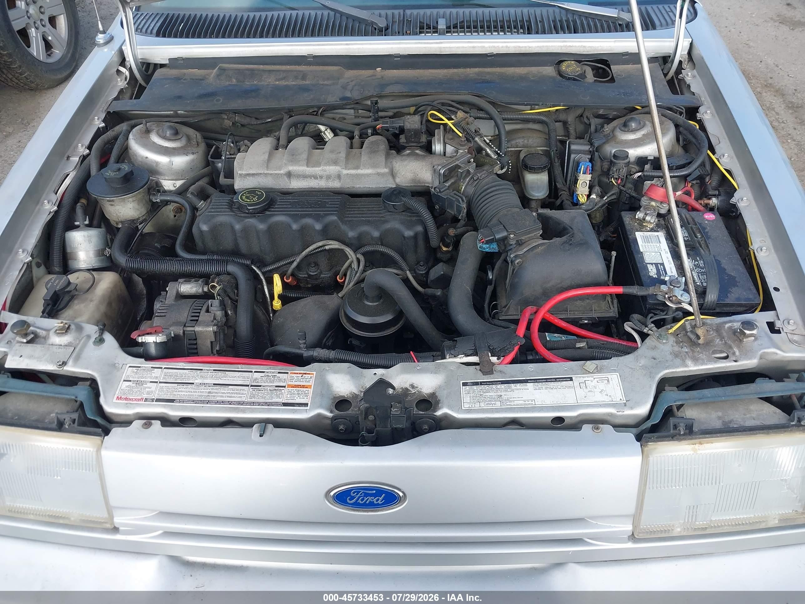 1993 Ford Tempo Gl Silver vin: 2FAPP36XXPB134769