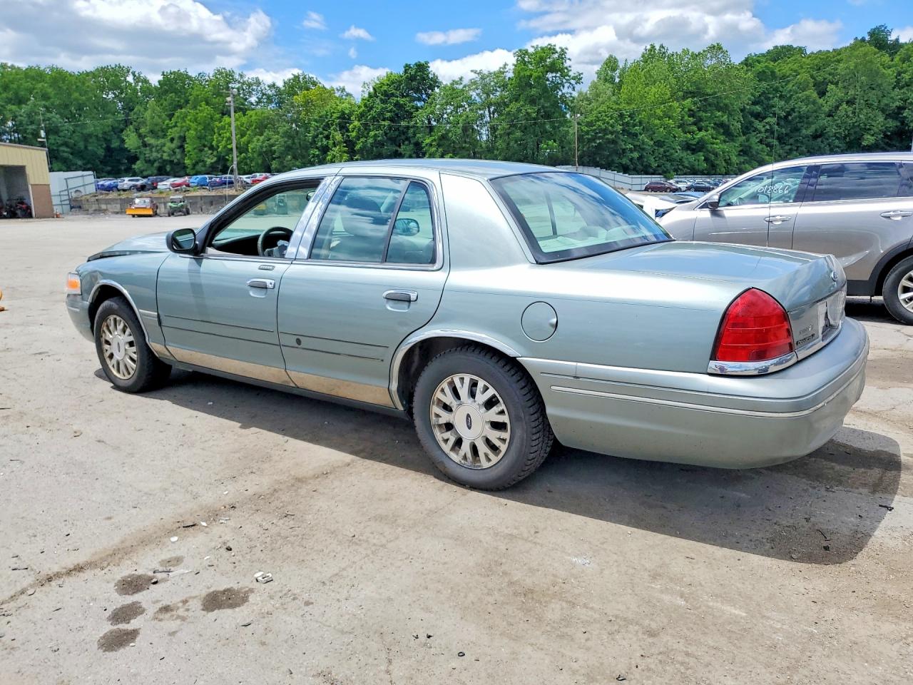 2005 Ford Crown Victoria Lx Teal vin: 2FDFP74W65X108539