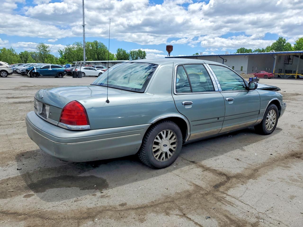 2005 Ford Crown Victoria Lx Teal vin: 2FDFP74W65X108539