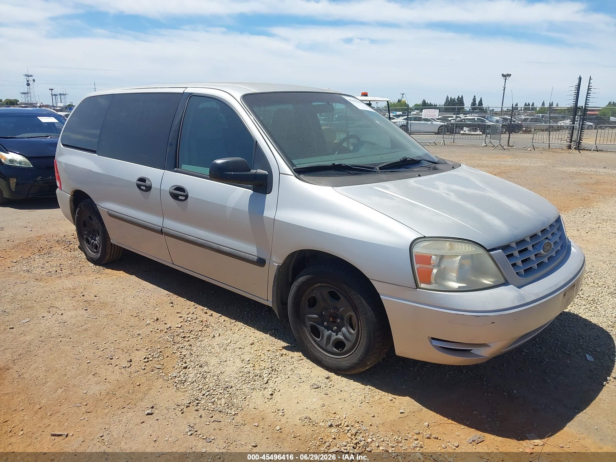 2005 Ford Freestar S Silver vin: 2FMDA50615BA30965