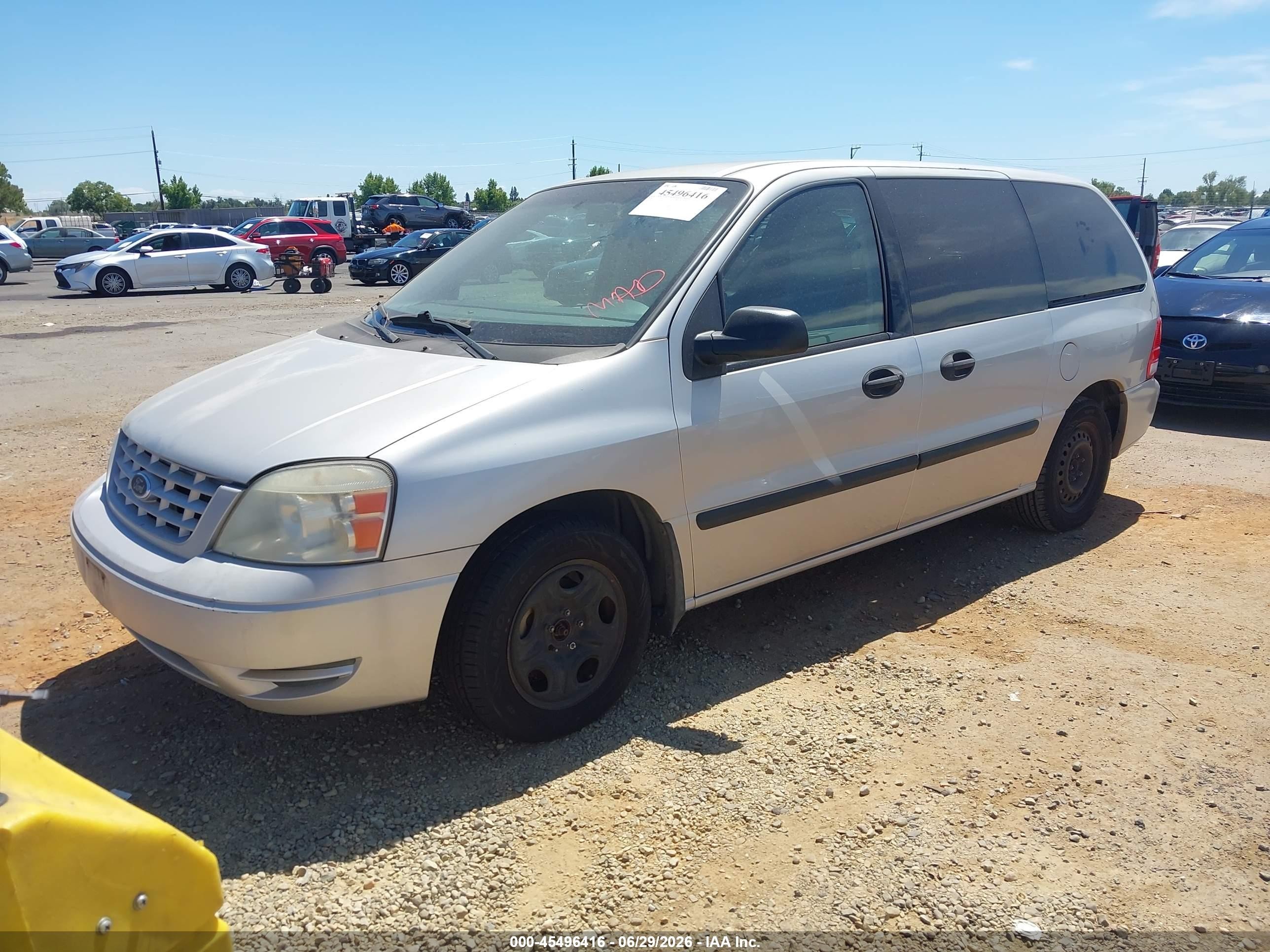 2005 Ford Freestar S Silver vin: 2FMDA50615BA30965