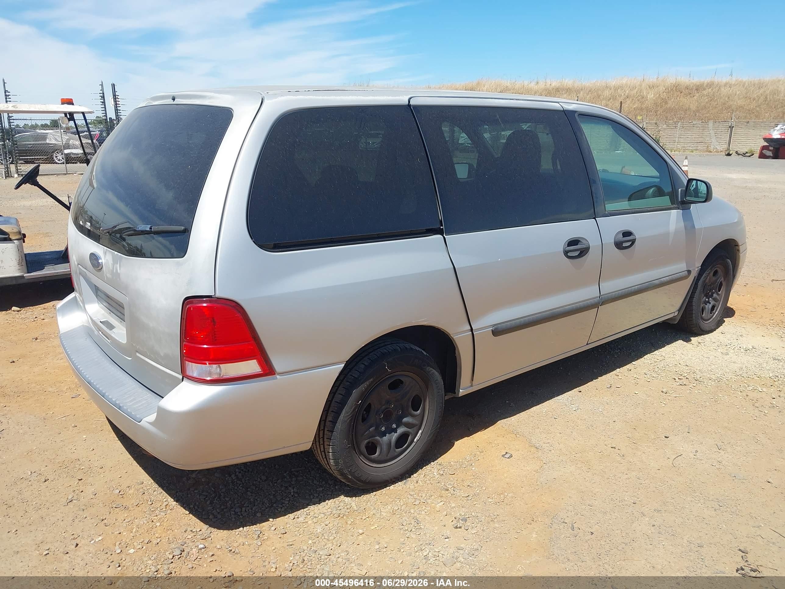 2005 Ford Freestar S Silver vin: 2FMDA50615BA30965