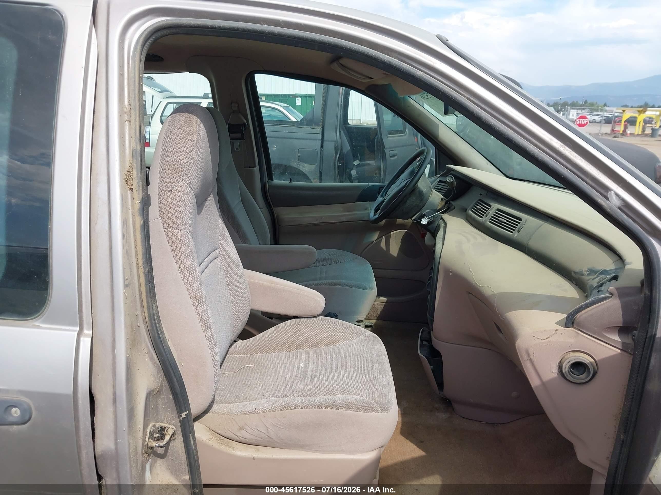 1997 Ford Windstar Gl/lx Gold vin: 2FMDA5140VBD20420