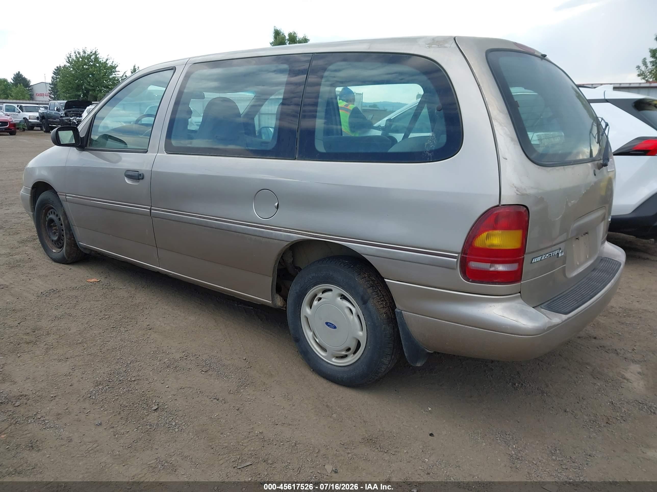1997 Ford Windstar Gl/lx Gold vin: 2FMDA5140VBD20420
